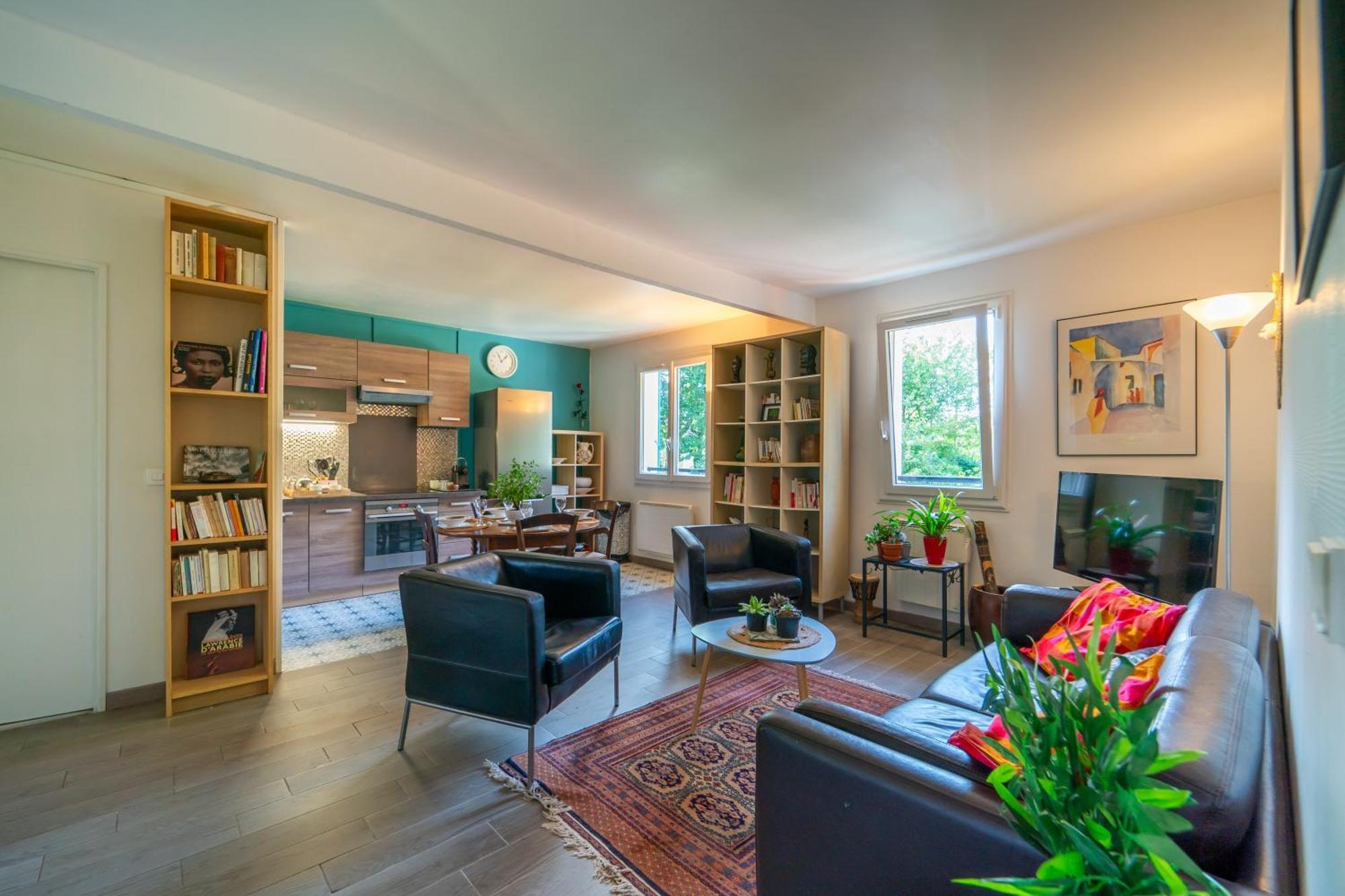 Apartmán Les Volets Bleus Rungis Exteriér fotografie